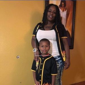 Matching button down